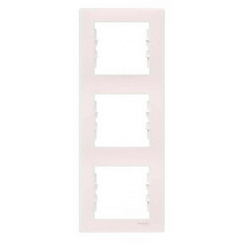 Рамка 3-ая SEDNA бежевая вертикальная SDN5801347 SE