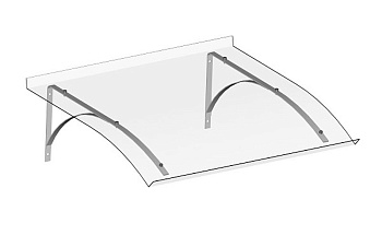 Козырек в разобранном виде К8 (1200*1000) Q