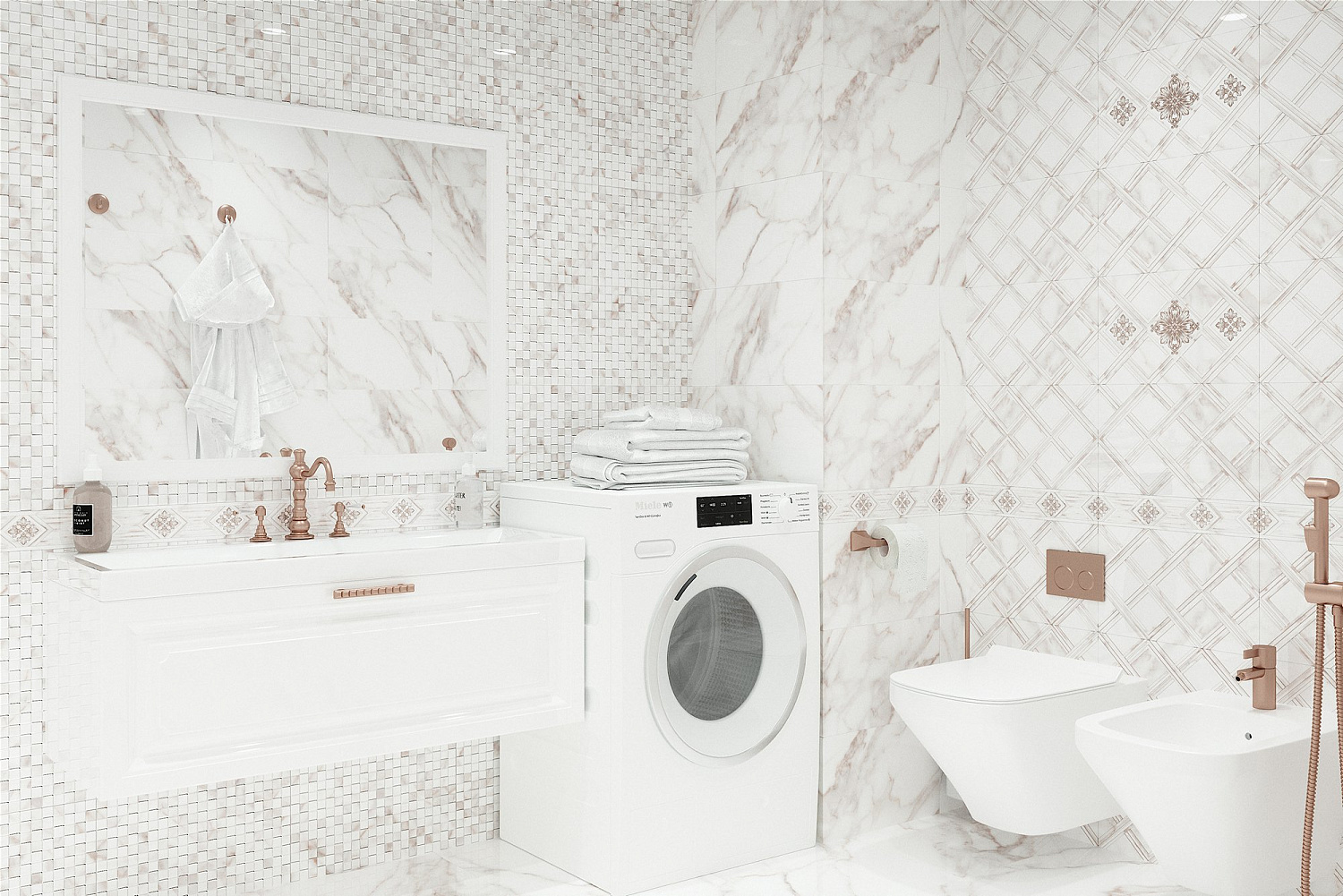 Керамогранит 10400000868  GlobalTile Calacatta Gold Бел. 40*40 _ 01 1\76,8