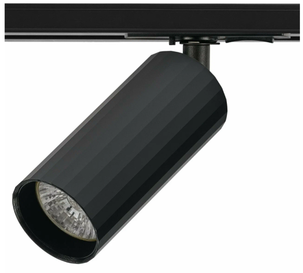 ИМИДЖ Светильник IL.0010.0009 BK на однофазный трек 220В. GU10. Черный