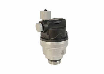 Воздухоотводчик ПЛАСТИКОВЫЙ автомат. верт. 1/2" VALFEX (100) (VF.502.NP.04)