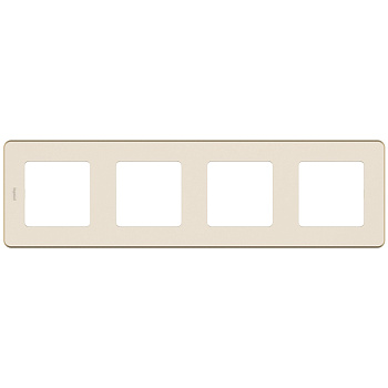 Рамка 4 поста СЛОНОВАЯ КОСТЬ INSPIRIA LEGRAND 673961