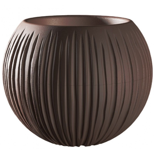 kashpo_plastikovoe_sfera_temno_korichnevyy_1_7l_d13_5_sm_h21sm_vms_8_ksh_9625