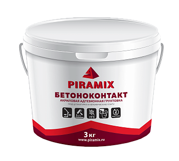 Грунтовка PIRAMIX Бетоноконтакт 3 кг 