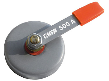 Клема заземления магнитная Ø86мм 500А сила магнита 23кг 80789