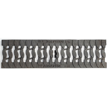 Решетка чугунная косичка DN100 (31017C) C250