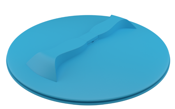 Крышка 350 мм цвет синий