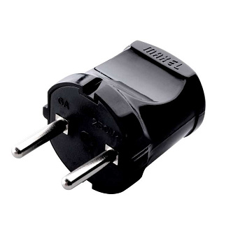 Makel Вилка Черная Без З/К 6A IP20 10051 (1/50)