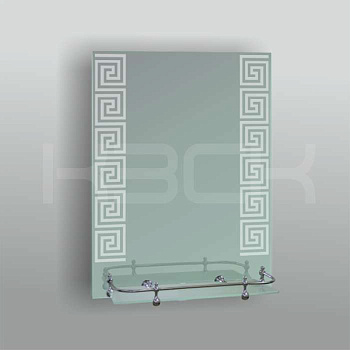 Зеркало  46169в 66*53,5 см + полка 50см