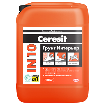 Грунт интерьерный CERESIT IN 10      10л