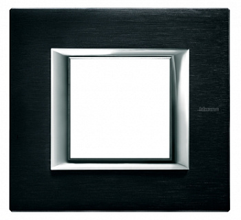 BT Axolute Антрацит Рамка 2 мод прямоугольная HA4802XS