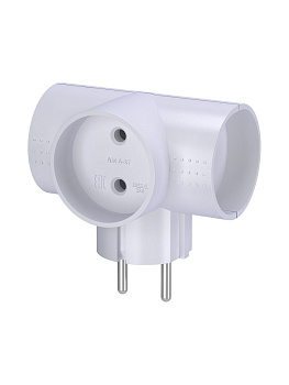 Разветвитель на 3 гнезда без з/к Т-обр АМ 6-3Т 6А 22845 ФОТОН