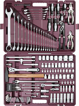 Набор инструмента универсальный 1/4"-1/2" DR 127 предметов 052800/54014 (TS127)