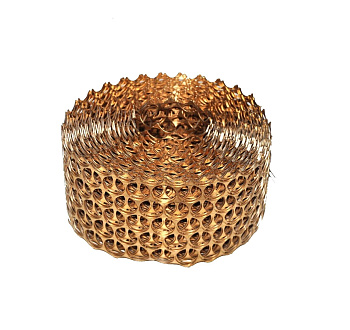 Высечка (просечка) биметалл (толщина 1мм) 10см х 15м