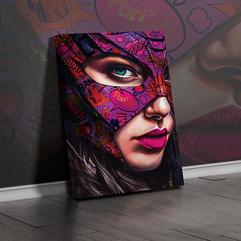 Картина Супергёрл 50х70