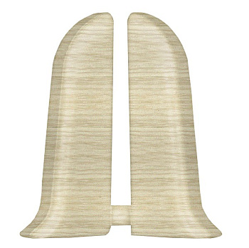 Торцевые (пара) для плинтуса К55 "Идеал Комфорт" 271 / Сосна