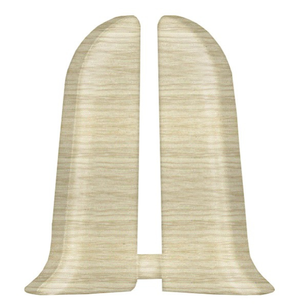 Сосна / Торцевой угол для плинтуса К55 "Идеал Комфорт" 