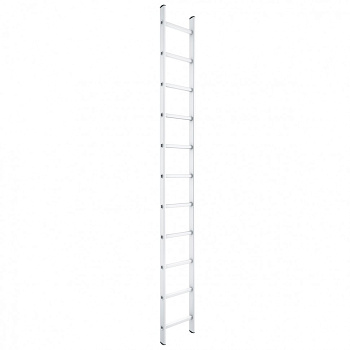 Лестница односекционная, алюминиевая "Сибртех" 11 ступеней 97831