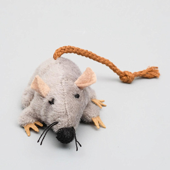 Игрушка д/кошек "Грызун" 8,5см микс 3467303