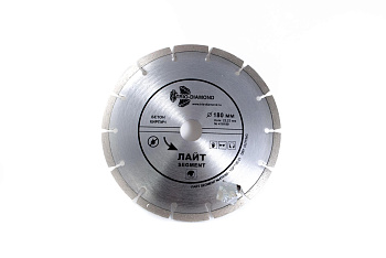 Диск алмазный SEGMENT Лайт Ø180x22,23мм Trio Diamond 410180