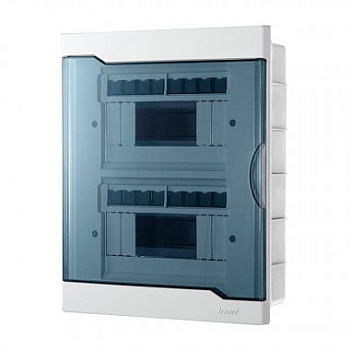 Щит пласт ЩРВ-П-16 Встраиваемый С Прозр Крышкой 730-1000-016 IP40 LEZARD