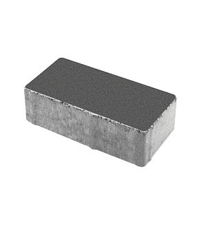 Плитка прямоугольник Серый (200х100х40) А.2.П.4 (поддон 19,44м2)