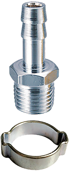Разъемное соединение Fubag переходник 1/4"М на елочку 10мм 180265