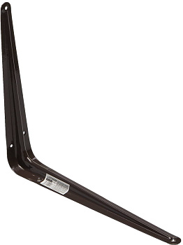 Уголок-кронштейн "STAYER MASTER" 300х250мм Коричневый 37405-3