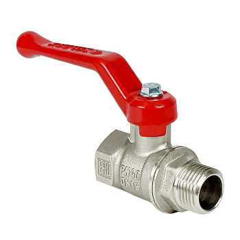 Кран шар. рычаг 1 1/2" ВР/НР НИКЕЛ. VALFEX 11Б27фт1М (8/2) (VF.215.NR1.112.N/P59)