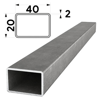 Труба профильная 40х20х2.0х6000мм ГОСТ 8645-68, теор. вес (КТПЗ)