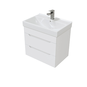 Комплект тумба подвесная SOHO 60 Quardo+ умывальник Fest-60