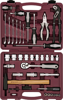 Набор инструмента универсальный 1/4" 1/2" DR 56 предметов 052057/54002 (UTS0056)