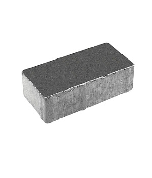 Плитка прямоугольник 2П.6 (200х100х60) гладкая серая (12,96 м2)