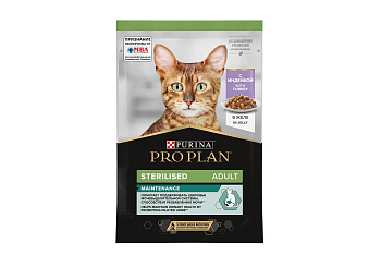 PRO PLAN Кошка Стерил Индейка 26x85г соус 12582471 ЧЗ