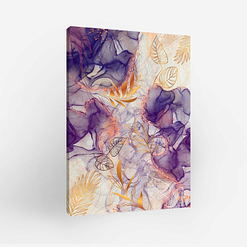 Картина XXL Акварельная абстракция 140х190