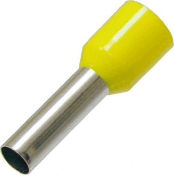 Наконечник штыревой НШВИ 25-16 Желтый КВТ (100/1) 79453