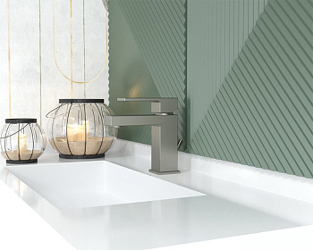 PAINI DAX-R 84PW211R  смеситель д/раковины с д/к никель