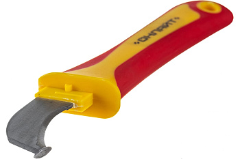 Нож монтерский OHT-Nmd02-185 диэлектрический с пяткой ОНЛАЙТ 82963