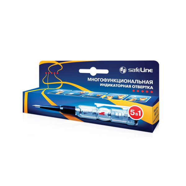 Отвертка-индикатор напряжения SafeLine многофункциональная