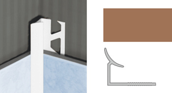 Планка внутр. 7мм карамель