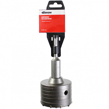 Коронка по кирпичу в сборе SDS-plus Ø85мм DERZHI 8306-012