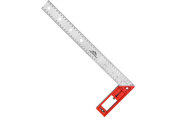 Угольник измерительный "VERTEXTOOLS PROFI" 400мм 3046-400