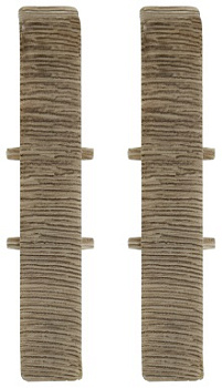 Дуб рустик / Соединитель для плинтуса 85мм "Идеал Деконика"