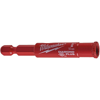 Коронка алмазная "Milwaukee" Ø10мм 49560509*