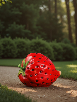 Садовая фигура "Клубника" большая 36х30х27см 1126892