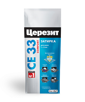 Затирка CERESIT 2-5 85 СЕ 33/2 серо-голубой 2кг