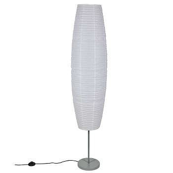 UML-T410 2хE27 WHITE Торшер напольный под две лампы Е27. 2х60W. Механический выключатель. Белый. ТМ 