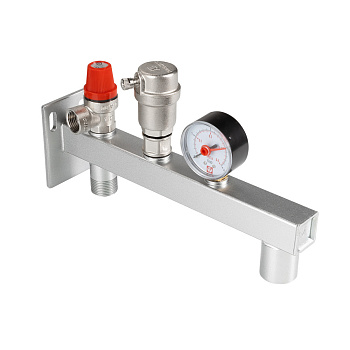 Группа безопасности консольная Valtec (VT.495.0.3) 3/4", 0-4 бар