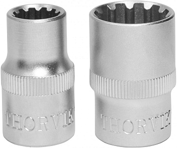 Головка торцевая MultiProf 1/2" DR 12мм 052943 (MP01212)