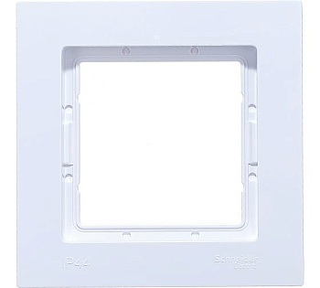 ATN440101 Рамка 1-постовая IP44 AQUA Белый